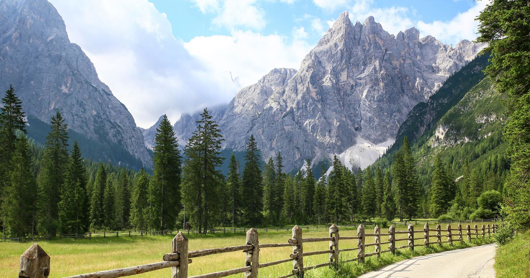 Hiking in the Dolomites