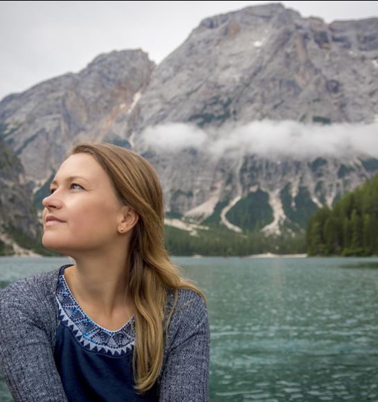 At the Antholz Lake