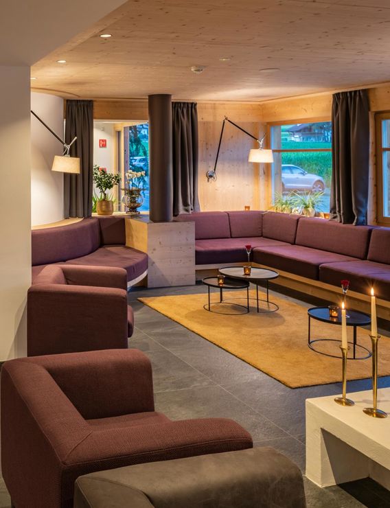 Armchairs, tables and sofas