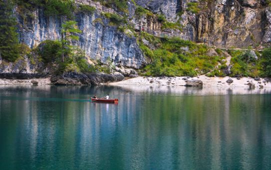 Un giro con la barca a rema