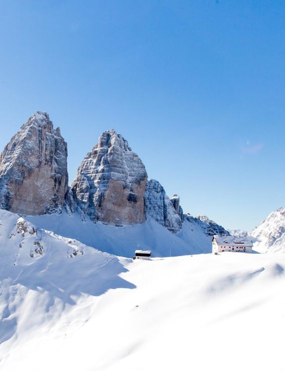 Le Tre Cime in inverno